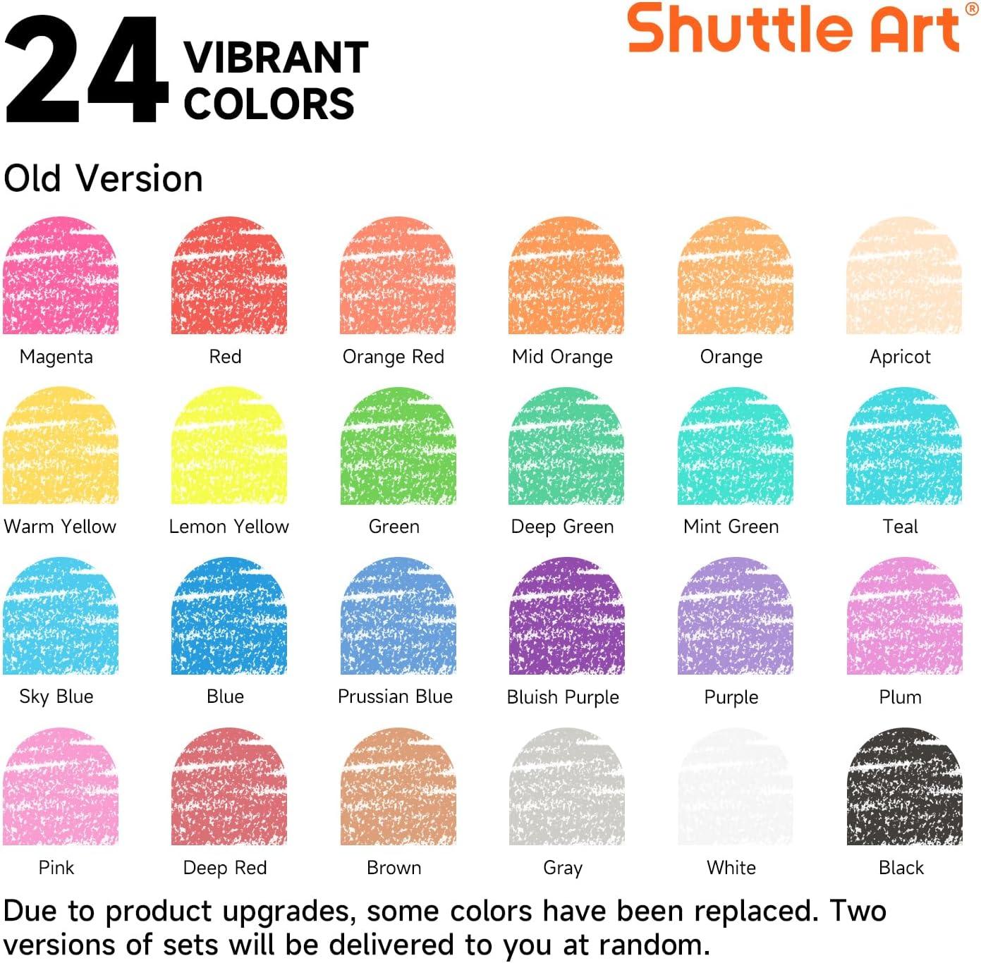 imageShuttle Art Crayons Bulk Set  40 Boxes of 24 Assorted Colors 960 Count Durable ampamp NonToxic TeacherQuality Crayons School Supplies bulk For Family Class Party Favors