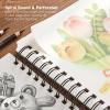 Artists Sketch Books, 9 x 12 Shuttle Art 160 Sheets of Sketch Paper pad Ideal for Drawing and School Supplies (2 Pack)(110 Sheets x2)