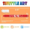 Shuttle Art 24 Colors Gel Crayons for Toddlers, Non-Toxic Crayons Set for Kids Children Coloring, Crayon-Pastel-Watercolor Effect, Ideal for Paper