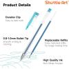 Shuttle Art 80 Pack Glitter Gel Pens, 40 Colors Glitter Gel Pens Set with 40 Refills for Adults Coloring Books Drawing Crafts Scrapbooking Journaling