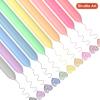 Shuttle Art Ballpoint Pens, 10 Pack Pastel Retractable Colored Ink Ball Point Pens, Cute Pens 1.0mm Medium Point Quick Drying for Writing Journaling Taking Notes School Office Home