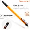 Shuttle Art Mechanical Pencils, 360 Pack Bulk Mechanical Pencils 0.7mm Medium Point, HB #2 Lead Pencils, Assorted Barrels, Office School Supplies