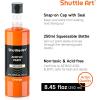 Shuttle Art Outdoor Acrylic Paint Set, 12 Colors Waterproof Paint, 8.45oz/250ml Large Bottles, Rich Pigmented Bulk Painting Supplies for Artists, Beginners on Rocks, Wood, Wall, Crafts, Garden Statues