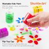 Shuttle Art Tempera Paint, 30 Colors Washable Paint for Kids, 2oz/60ml Bottle, Non-toxic for Toddlers with Glitter Metallic Neon Colors, For Art, Crafts and School Projects