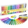 Shuttle Art 24 Colors Gel Crayons for Toddlers, Non-Toxic Crayons Set for Kids Children Coloring, Crayon-Pastel-Watercolor Effect, Ideal for Paper