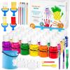 Shuttle Art Tempera Paint, 30 Colors Washable Paint for Kids, 2oz/60ml Bottle, Non-toxic for Toddlers with Glitter Metallic Neon Colors, For Art, Crafts and School Projects