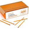 Shuttle Art Wood-Cased #2 HB Pencils, 600 Pack Sharpened Yellow Pencils with Erasers, Bulk Pack Graphite Pencils for School and Teacher Supplies, Writing, Drawing and Sketching