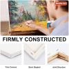 Shuttle Art Stretched Canvas, 12 Pack 11 x 14 Inch Canvases for Painting, 100% Cotton, Primed White, Premium Painting Canvas for Beginners and Artists for Acrylic, Oil, Acrylic Pouring Painting(15 Multi Pack-4×4″  5×7″  8×10″  9×12″  11×14″)