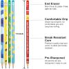 Shuttle Art Assorted Colorful Pencils, 180 Pack Kids Pencil Bulk with 12 Designs, #2 HB, Pre-sharpened Awards and Incentive Pencils for Kids School Home Party, easter pencils bulk