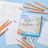 Shuttle Art Jumbo Pencils – 18 Pack Triangle Pre sharpened Pencils #2 HB with Top Erasers & Sharpener, for kids Ages 4-8, Kindergarten School Supplies, Ideal for Home, Classroom