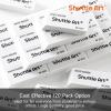 Shuttle Art Pink Erasers, 200 Pack Bulk for School, Office, Latex-Free Soft Erasers for Kids, Teachers as School Supplies(White120)