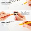Shuttle Art Wood-Cased #2 HB Pencils, 1000 Pack Sharpened Yellow Pencils with Erasers, Bulk Pack Graphite Pencil for School and Teacher Supplies, Writing, Drawing and Sketching