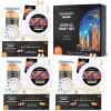 Shuttle Art 69 Pack Acrylic Paint Set, Painting Set with 2 Pack of 15 Colors Acrylic Paint, 3 Sets of Wooden Easels, Canvas, Brushes & Palettes, Art Painting Supplies for Kids Adults Beginner(87 Pack)