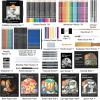 Shuttle Art 124 PCS Drawing Kit, Professional Drawing Supplies with Sketch, Charcoal, Colored, Graphite, Pastel Pencils & Sticks, Complete Drawing Tools and Paper Pads in Zipper Case for Artists&Kids(124)