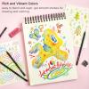 Shuttle Art 120 Pack Rainbow Pencils Bulk, 7 Colors in 1 Rainbow Colored Pencils, Pre-sharpened, Break-resistant Black Wooden Pencil for Kids and Adults Coloring, Drawing, Sketching, Doodling, Gifts
