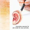 Shuttle Art 36 Colored Pencils, Botanical Themed Colored Pencils for Adult, Soft Core Color Pencils, Coloring Pencils for Adults Kids Artists Beginners Drawing Coloring Sketching(36 Skin Tone)