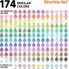 Shuttle Art 80 Colored Pencils, Colored Pencils for Adult Coloring, Soft Core Color Pencil, Drawing Supplies for Adults Kids Artists Beginners Drawing Coloring Sketching(174 Colors)