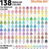 Shuttle Art 80 Colored Pencils, Colored Pencils for Adult Coloring, Soft Core Color Pencil, Drawing Supplies for Adults Kids Artists Beginners Drawing Coloring Sketching(138 Colors)
