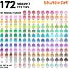 Shuttle Art 80 Colored Pencils, Colored Pencils for Adult Coloring, Soft Core Color Pencil, Drawing Supplies for Adults Kids Artists Beginners Drawing Coloring Sketching(172 Colors)