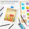 Shuttle Art 80 Colored Pencils, Soft Core Color Pencils with Coloring Book, Sketch Pad and Sharpener, Premium Color Pencil for Adult Coloring, Sketching and Drawing, Art Supplies for Kids & Adults