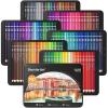 Shuttle Art 136 Coloured Pencils , Soft Core Colouring Pencils Set for Adult Colouring Books, Doodling, Sketching, Drawing, Art Supplies(180 Colors)