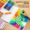 Shuttle Art Tempera Paint Sticks, 32 Colors Solid Tempera Paint for Kids, Super Quick Drying, No-Toxic, Works Great on Paper Wood Glass Ceramic Canvas(40 Colors)
