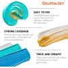 Shuttle Art Acrylic Paint Set, 36 Colors Acrylic Paint with Brushes & Palette, 2oz/60ml Bottles, Rich Pigments Non-toxic for Artists Kids & Adults, Painting on Canvas Rock Ceramic Wood(Metallic)