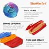 Shuttle Art Acrylic Paint Set, 36 Colors Acrylic Paint with Brushes & Palette, 2oz/60ml Bottles, Rich Pigments Non-toxic for Artists Kids & Adults, Painting on Canvas Rock Ceramic Wood(25 Vintage Colours)