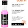 Shuttle Art Acrylic Paint Set, 36 Colors Acrylic Paint with Brushes & Palette, 2oz/60ml Bottles, Rich Pigments Non-toxic for Artists Kids & Adults, Painting on Canvas Rock Ceramic Wood(Chameleon)