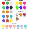 Shuttle Art Acrylic Pouring Paint, Set of 36 Bottles (2 oz/60ml) Pre-Mixed High-Flow Pouring Supplies with Canvas, Silicone Oil, Measuring Cups, Tablecloths, Complete Paint Pouring Kit(36 Colors)