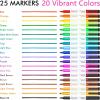 Shuttle Art Dry Erase Markers, 15 Colors Magnetic Whiteboard Markers with Erase,Fine Point Perfect For Writing on Whiteboards, Dry-Erase Boards,Mirrors for School Office Home(19 Colors with 6 Black Dry Erase Markers)