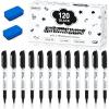 Shuttle Art Dry Erase Markers, 15 Colors Magnetic Whiteboard Markers, Fine Point, Perfect For Writing on Whiteboards, Dry-Erase Boards,Mirrors for School Office Home(120 Pack Black-Chisel Tip)