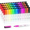 Shuttle Art Dry Erase Markers, 15 Colors Magnetic Whiteboard Markers with Erase,Fine Point Perfect For Writing on Whiteboards, Dry-Erase Boards,Mirrors for School Office Home(Multicolor)