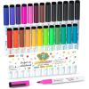 Shuttle Art Dry Erase Markers, 15 Colors Magnetic Whiteboard Markers with Erase,Fine Point Perfect For Writing on Whiteboards, Dry-Erase Boards,Mirrors for School Office Home(19 Colors with 6 Black Dry Erase Markers)