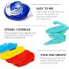 Shuttle Art Acrylic Paint, 12 Colors Acrylic Paint Large Bottle Set, 473ml/16oz Each, Rich Pigments, High Viscosity, Bulk for Artists, Beginners and Kids on Rocks Crafts Canvas Wood(14+1 Colors)