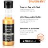 Shuttle Art Acrylic Paint, 50 Colors Acrylic Paint Set, 2oz/60ml Bottles, Rich Pigments, Water Proof, Premium for Artists, Beginners and Kids on Canvas Rocks Wood Ceramic Fabric(Metallic)