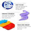Shuttle Art Stretched Canvas and Acrylic Paint Bundle, Art Painting Supplies Set for 50 Colors Acrylic Paint Bottles (60ml/2oz) & 20 Pack Painting Canvas (5×7”, 8×10”)