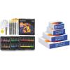Shuttle Art Acrylic Painting Bundle, Set for 66 Colors Acrylic Paint in Tubes (22ml/0.74oz) + 52 Multi Pack Painting Canvas Panels