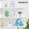 Shuttle Art 216 Pack Washable Markers, 8 Assorted Colors Broad Line Conical Tip Large Markers Bulk with a Box, Bonus Caps, Home Classroom School Supplies for Toddlers Kids Adults Students Teachers…(20 Each of 12 Colors(Super Tip))