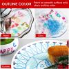 Shuttle Art Double Line Outline Permanent Markers, 40 Colors Squiggles Shimmer Markers Set, Self Outline Metallic Marker Pens for Art, Drawing, Doodling, Card Making, Christmas Card, DIY Crafts(20 Colors Silver + 20 Colors Gold)