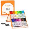 Shuttle Art 216 Pack Washable Markers, 8 Assorted Colors Broad Line Conical Tip Large Markers Bulk with a Box, Bonus Caps, Home Classroom School Supplies for Toddlers Kids Adults Students Teachers…(20 Each of 12 Colors(Super Tip))
