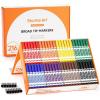 Shuttle Art 216 Pack Washable Markers, 8 Assorted Colors Broad Line Conical Tip Large Markers Bulk with a Box, Bonus Caps, Home Classroom School Supplies for Toddlers Kids Adults Students Teachers…(27 Each of 8 Colors(Broad Tip))