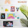Shuttle Art 25 Colors Dual Tip Acrylic Paint Markers, Brush Tip and Fine Tip Acrylic Paint Pens for Rock Painting, Ceramic, Wood, Canvas, Plastic, Glass, Stone, Calligraphy, Card Making, DIY Crafts