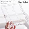 Shuttle Art 36 Markers Acrylic Marker Organizer, Portable 3-Layer Transparent Storage Box, Stackable Pen Holder for Art Supplies,Ideal for Home, Office & School Desk Organization