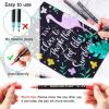 Shuttle Art 80 Colors Dual Tip Acrylic Paint Markers, Brush Tip and Fine Tip Acrylic Paint Pens for Rock Painting, Ceramic, Wood, Canvas, Plastic, Glass, Stone, Calligraphy, Card Making, DIY Crafts(60 Colors)