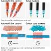 Shuttle Art Automatic Ink Control Acrylic Paint Markers, 60 Colors Brush Tip Acrylic Paint Pens for Rock Painting, Ceramic, Wood, Canvas, Glass, Stone, Fabric, Card Making, DIY & Art Supplies(24 Metallic Colors Brush Tip)