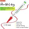 Shuttle Art Automatic Ink Control Acrylic Paint Markers, 60 Colors Brush Tip Acrylic Paint Pens for Rock Painting, Ceramic, Wood, Canvas, Glass, Stone, Fabric, Card Making, DIY & Art Supplies(42 Colors)