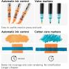 Shuttle Art Automatic Ink Control Acrylic Paint Markers, 60 Colors Brush Tip Acrylic Paint Pens for Rock Painting, Ceramic, Wood, Canvas, Glass, Stone, Fabric, Card Making, DIY & Art Supplies(36 Colors Brush Tip)