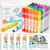 Shuttle Art Dot Markers, 14 Colors Bingo Daubers with 135 Patterns, 5 Activity Books, Educational Set With Art Activities,Non-Toxic Washable Coloring Markers(36 Colors + 5 Activity Books)