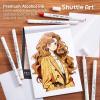 Shuttle Art 30 Colors Skin Tone&Hair Art Markers, Dual Tip Alcohol Based Flesh Color Marker Pen Set Contains 1 Blender Perfect for Kids & Adults Portrait,Comic, Anime, Manga, Illustration(30 Skin Tone Colors)